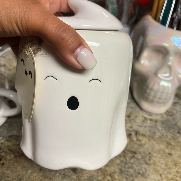 Halloween ghost mug / canister bundle 2 pieces - Picture 3 of 3